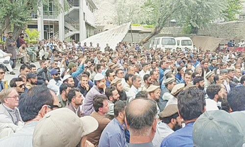 Schoolteachers across Gilgit-Baltistan protest denial of promotions
