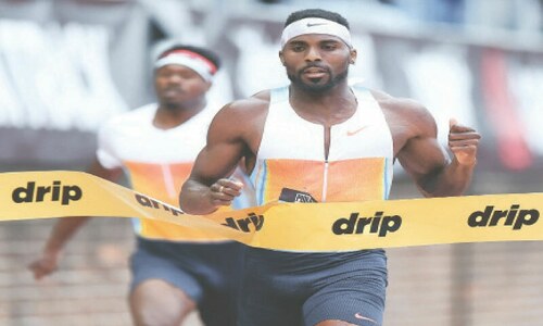 Jefferson-Wood triumphs in 200m at Grand Slam Philadelphia meet Jefferson-Wood triumphs in 200m at Grand Slam Philadelphia meet