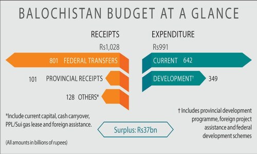 Balochistan Budget 2025-26: Biggest-ever Rs1.03tr budget unveiled for &lsquo;sustainable progress&rsquo;