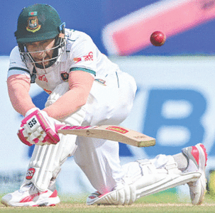 Record stand puts BD in command in first Sri Lanka Test