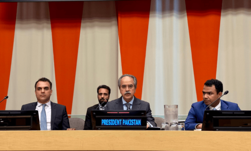 Don&rsquo;t be a bystander, Pakistan tells UNSC