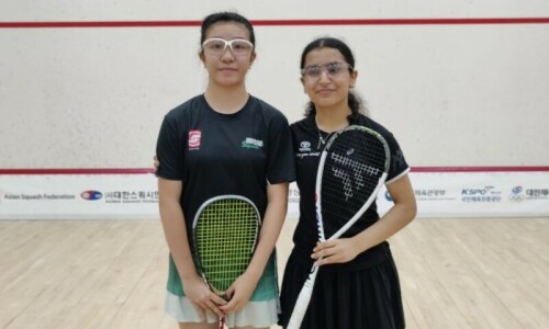 Pakistan players make strong starts in Asian junior squash Pakistan players make strong starts in Asian junior squash