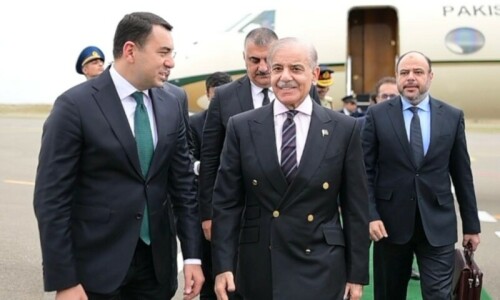 PM arrives in Azerbaijan to attend 17th ECO Summit PM arrives in Azerbaijan to attend 17th ECO Summit