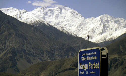 Czech tourist dies at Nanga Parbat base camp after falling in ravine: officials Czech tourist dies at Nanga Parbat base camp after falling in ravine: officials