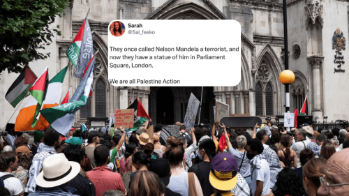 &lsquo;We are all Palestine Action&rsquo;: Anger erupts as UK govt labels pro-Palestine group a &lsquo;terrorist&rsquo; organisation
