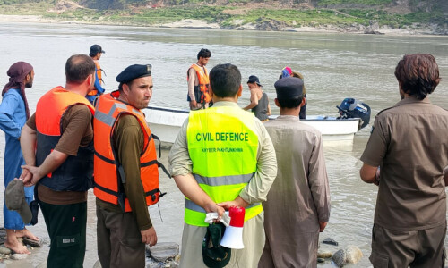 Two drown in KP as flash floods hit province, GB Two drown in KP as flash floods hit province, GB