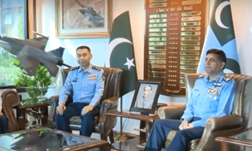 Chinese air chief commends PAF&rsquo;s &lsquo;exemplary performance&rsquo; during Pak-India conflict