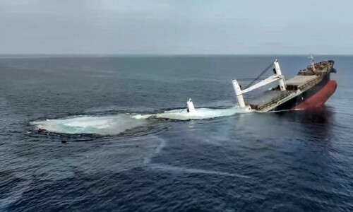 Four more rescued from Houthi-struck ship in Red Sea Four more rescued from Houthi-struck ship in Red Sea