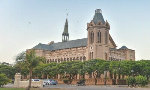 WWII memorial shields, other items stolen from Karachi&rsquo;s Frere Hall