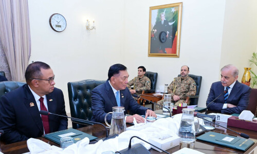 Indonesian defence minister expresses Jakarta&rsquo;s desire to boost defence ties with Pakistan
