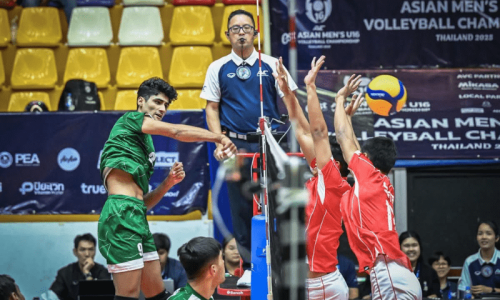 Pakistan reach Asian U-16 volleyball semis, qualify for World Championship Pakistan reach Asian U-16 volleyball semis, qualify for World Championship