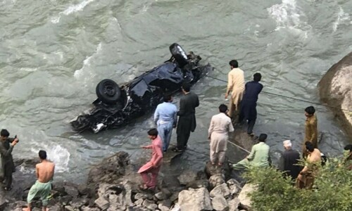 Four of a family killed in Neelum Valley crash Four of a family killed in Neelum Valley crash