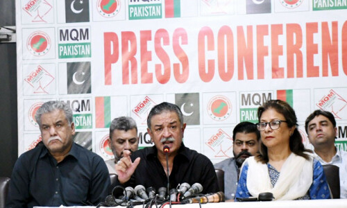 MQM-P casts doubts over fate of colonial-era buildings vacated by Sindh govt for demolition