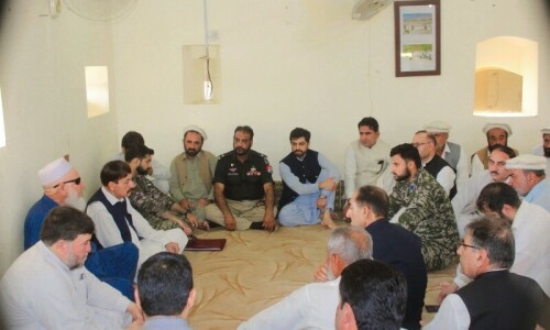 Lower Kurram and Sadda tribes sign year-long peace agreement Lower Kurram and Sadda tribes sign year-long peace agreement