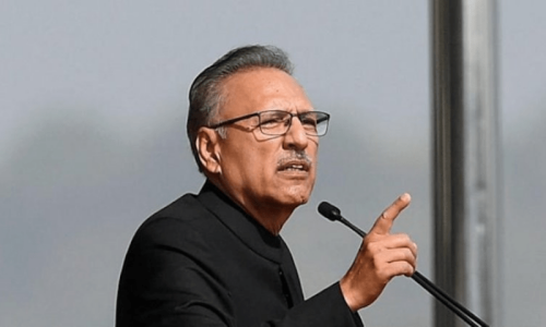 Rawalpindi ATC seeks arrest of ex-president Arif Alvi, other PTI leaders