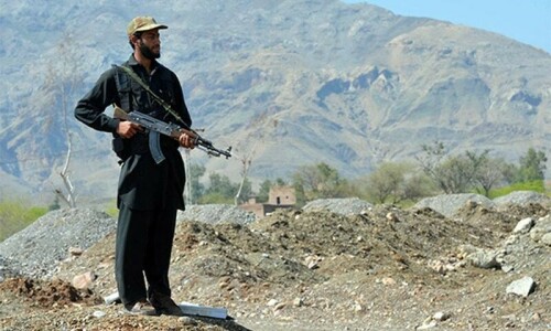Levies men protest merger with Balochistan police