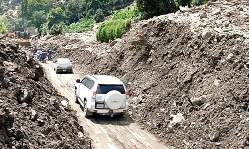 Babusar Highway partially reopened as search operations continue in GB