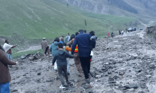 Rescue 1122 saves 160 tourists stranded due to flash floods in KP&rsquo;s Naran: spokesperson