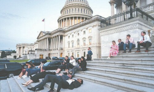 US Senate okays divisive Trump spending bill by slimmest of margins