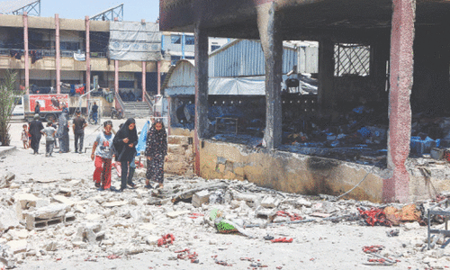 Israeli forces kill 69 Palestinians in fresh Gaza assault