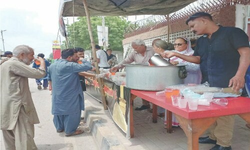 Christian community sets up sabeel in a show of interfaith harmony Christian community sets up sabeel in a show of interfaith harmony