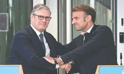 Starmer, Macron unveil &lsquo;one in, one out&rsquo; deal  to discourage migrants