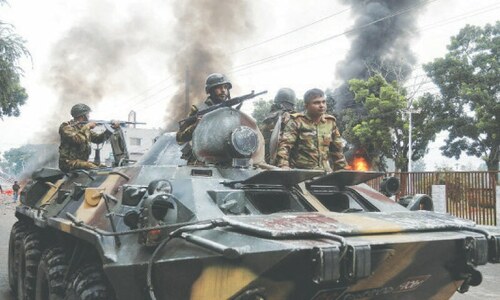 Curfew in Hasina&rsquo;s hometown after four die in clashes
