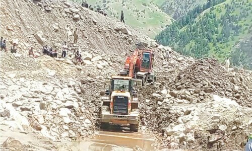 10 killed as downpour triggers flash floods, landslides in KP