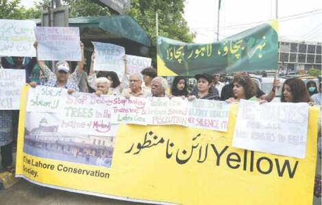 Civil society calls to scrap &lsquo;anti-environment&rsquo; Lahore Yellow Line project