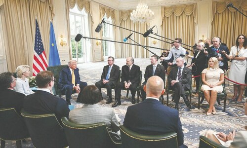 US, EU strike &lsquo;win-win&rsquo; trade deal: Trump