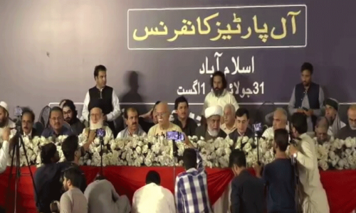 Opposition alliance calls for grand national dialogue between political parties, new charter of democracy Opposition alliance calls for grand national dialogue between political parties, new charter of democracy