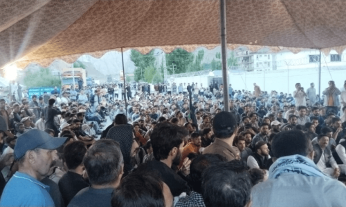 GB traders vow to continue protest at Pak-China border GB traders vow to continue protest at Pak-China border