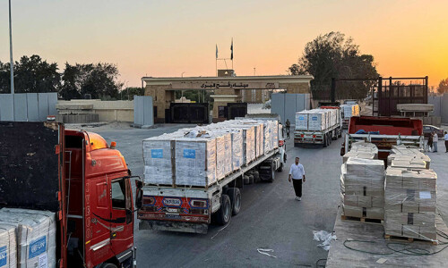 More than 22,000 aid trucks blocked by Israel: Gaza media office