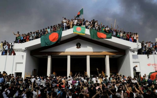 Bangladesh is turning its former prime minister’s residence into a revolution museum
