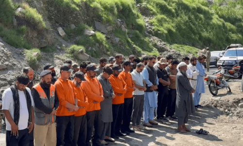 Funeral held in absentia for missing tourists in GB&rsquo;s Babusar after 14 days of search efforts