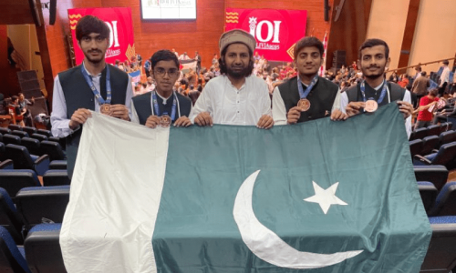 Pakistani students win four medals at International Informatics Olympiad