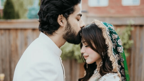 Aima Baig and Rastah’s Zain Ahmad tie the knot in a cute, intimate affair