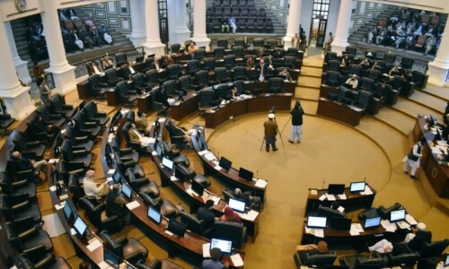 KP MPAs demand abolition of action in aid ordinance KP MPAs demand abolition of action in aid ordinance