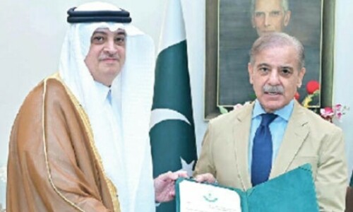 Saudi crown prince invites Shehbaz to investment conference