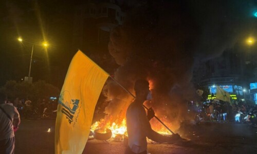 Six Lebanese soldiers killed in explosion at Hezbollah site