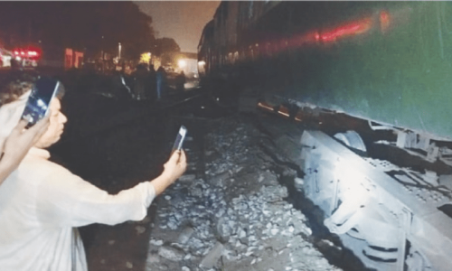 Two more derailments in Punjab leave question mark over Pakistan Railways safety standards Two more derailments in Punjab leave question mark over Pakistan Railways safety standards