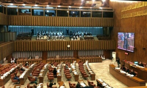 Fierce Senate showdown over PTI lawmakers’ convictions