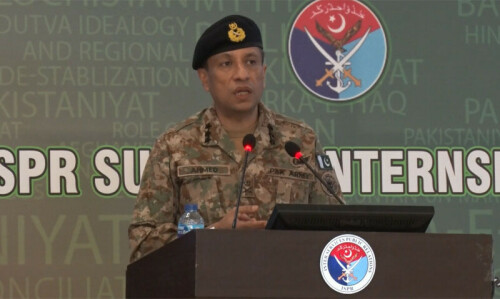 Key to success in Balochistan is its people identifying terrorists themselves: DG ISPR