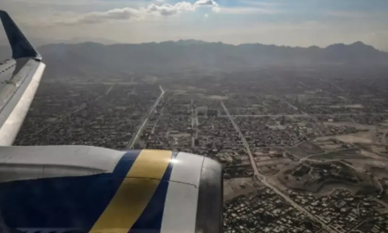 Cash-strapped Taliban look to airspace for windfall