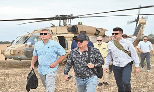 US envoy visits Gaza sites as UN says hundreds of aid-seekers killed