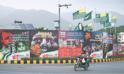 Occupation of Kashmir ‘defining conflict’ in the region: PM Occupation of Kashmir ‘defining conflict’ in the region: PM