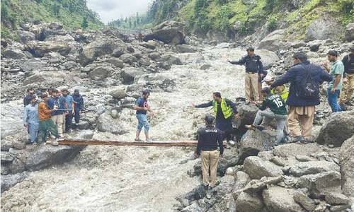 Six bodies recovered from AJK home hit by mudslide