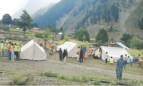 Chitral families moved to safety over Glof threat