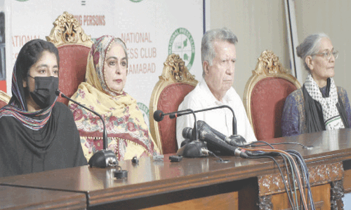 Govt slammed over inaction on enforced disappearances