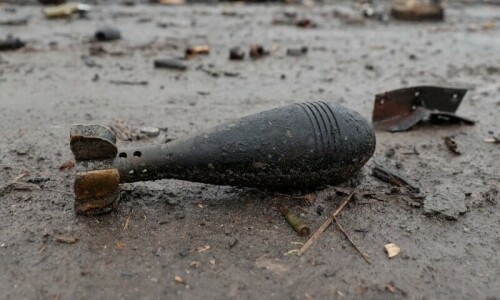 Four children injured as mortar shell hits house in Bajaur